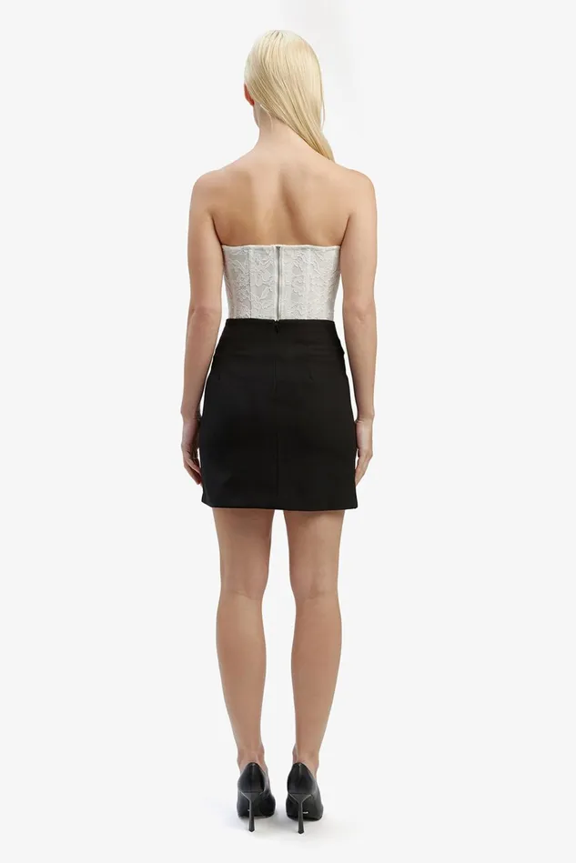 Women Skirts Bardot Rome Mini Skirt In Black Black Women Skirts Bardot Rome Mini Skirt In Black Black