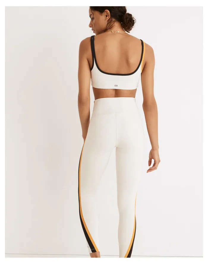 Women Splits59 Recycled Techflex High Rise Full Length Leggings Vintage White Madewell Activewear Women Splits59 Recycled Techflex High Rise Full Length Leggings Vintage White Madewell Activewear