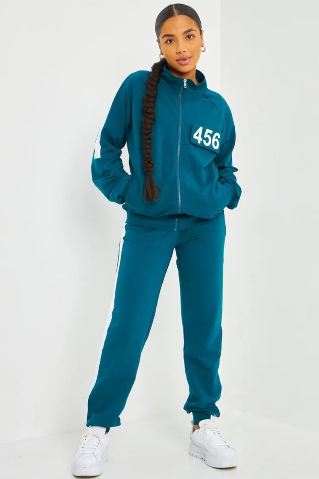 Women Squid Game 456067001 Unisex CoOrd Set Brentiny Paris Sets With Top Bottoms