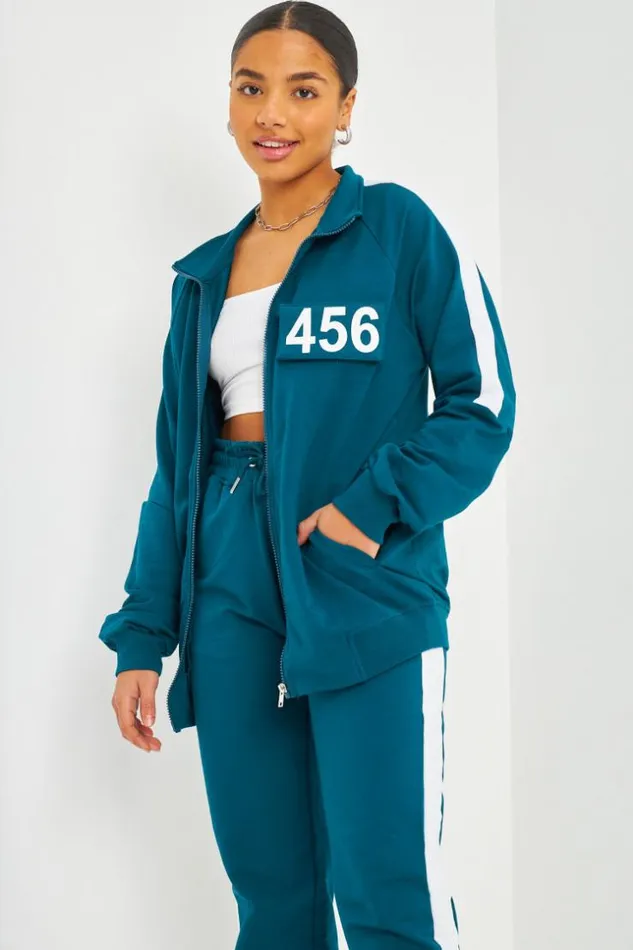 Women Squid Game 456067001 Unisex CoOrd Set Brentiny Paris Sets With Top Bottoms