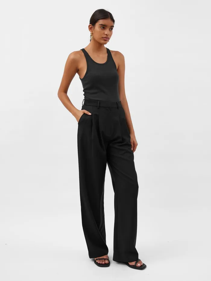 Women St Agni 8211 Organic Cotton Everyday Tank In Black The UNDONE Maternity