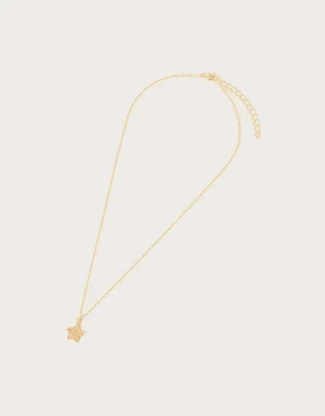Women Star Pendant Necklace Monsoon Jewellery and Hair
