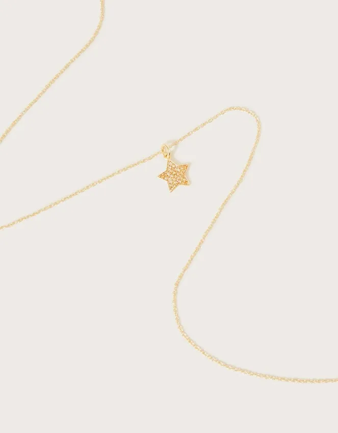 Women Star Pendant Necklace Monsoon Jewellery and Hair