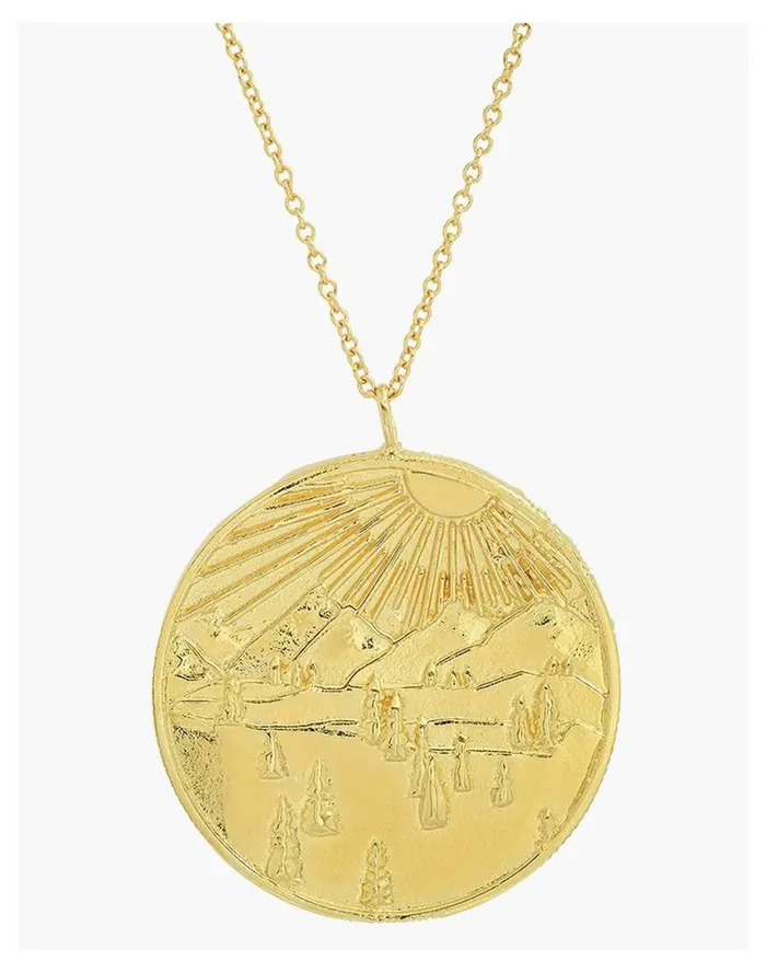Women STUDIO GRUN Forest Necklace Gold Madewell Necklaces