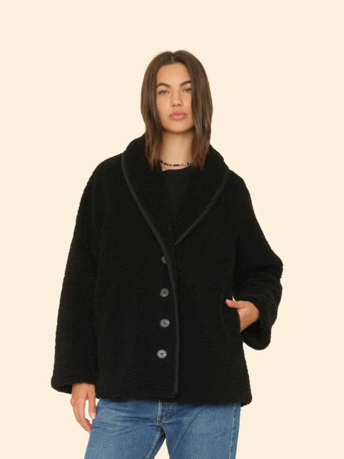 Women Sweaters and Jackets Xirena Black Martine Jacket