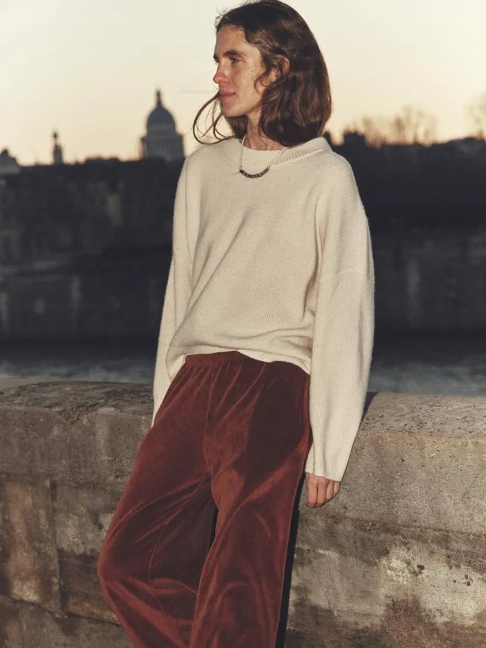 Women Sweaters and Jackets Xirena Milk Alfie Sweater