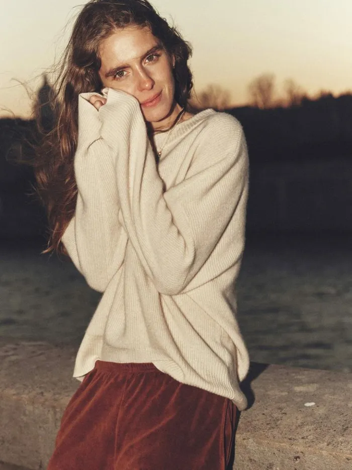Women Sweaters and Jackets Xirena Milk Alfie Sweater
