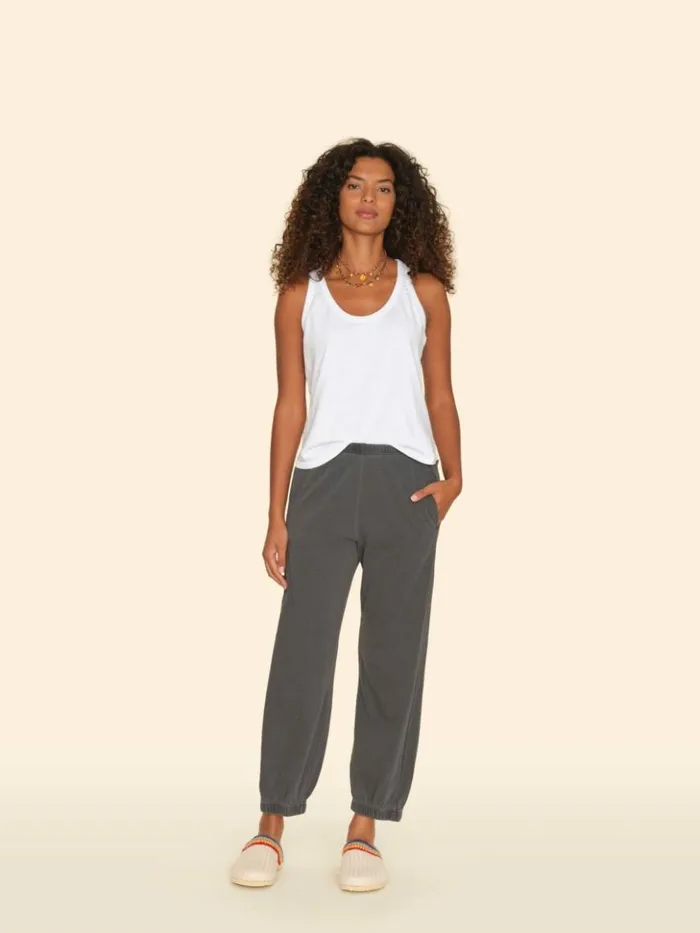 Women Sweats and Tees Xirena Vintage Black Crispin Pant
