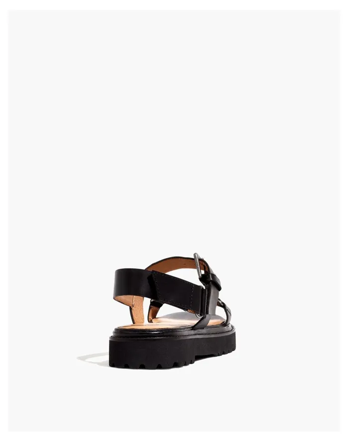 Women The Cady Lugsole Sandal True Black Madewell Sandals Women The Cady Lugsole Sandal True Black Madewell Sandals