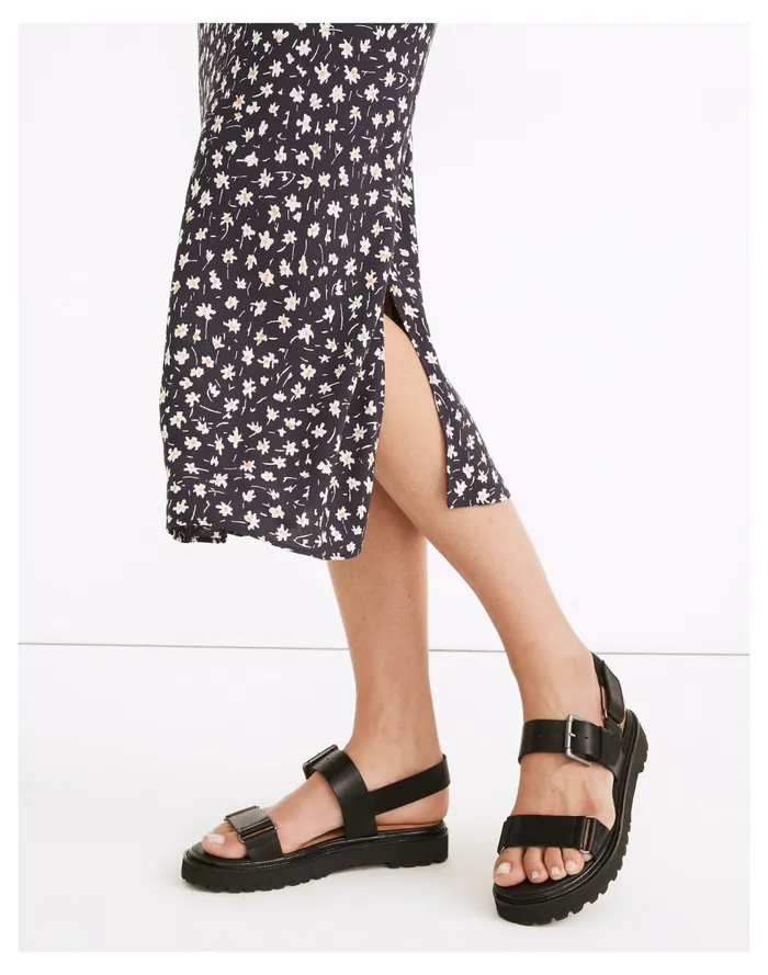 Women The Cady Lugsole Sandal True Black Madewell Sandals Women The Cady Lugsole Sandal True Black Madewell Sandals