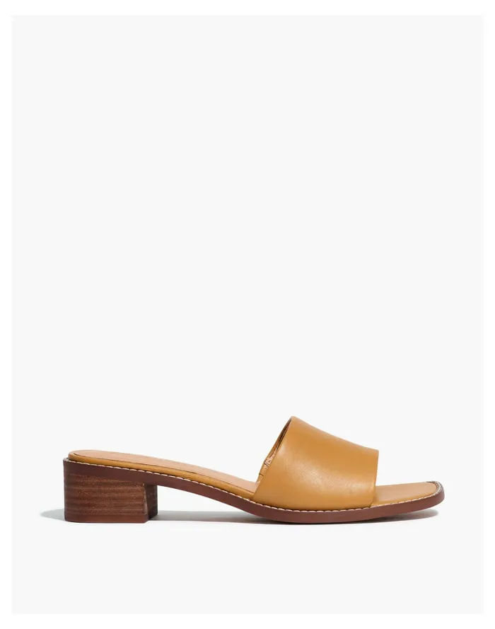 Women The Cassady Mule In Leather Desert Camel Madewell Sandals Women The Cassady Mule In Leather Desert Camel Madewell Sandals