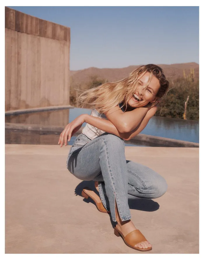 Women The Cassady Mule In Leather Desert Camel Madewell Sandals Women The Cassady Mule In Leather Desert Camel Madewell Sandals