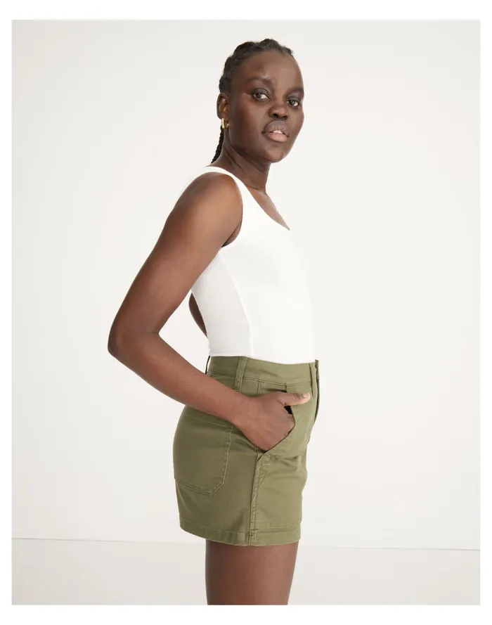 Women The Curvy Perfect Fatigue Short Palm Tree Madewell Shorts Women The Curvy Perfect Fatigue Short Palm Tree Madewell Shorts