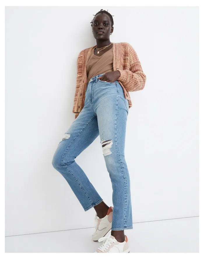Women The Curvy Perfect Vintage Jean In Denman Wash Denman Wash Madewell Jeans