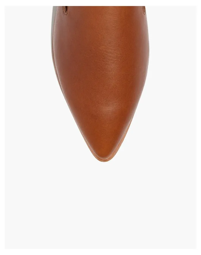 Women The Gemma Mule In Leather English Saddle Madewell Flats Women The Gemma Mule In Leather English Saddle Madewell Flats