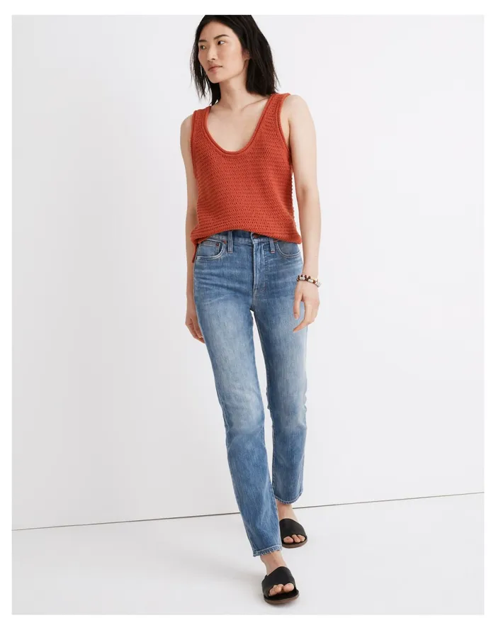 Women The Perfect Vintage Jean In Silverleaf Wash Silverleaf Wash Madewell Jeans