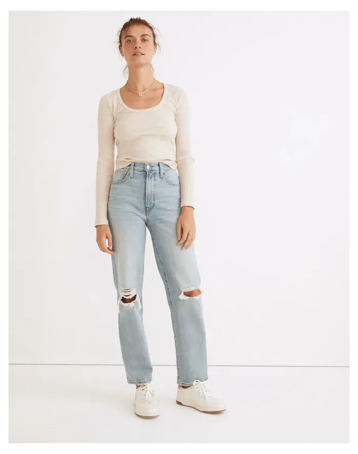 Women The Perfect Vintage Straight Jean In Danby Wash Danby Wash Madewell Jeans Women The Perfect Vintage Straight Jean In Danby Wash Danby Wash Madewell Jeans