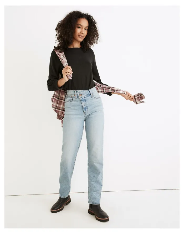 Women The Perfect Vintage Straight Jean In Rondeau Wash Rondeau Wash Madewell Jeans