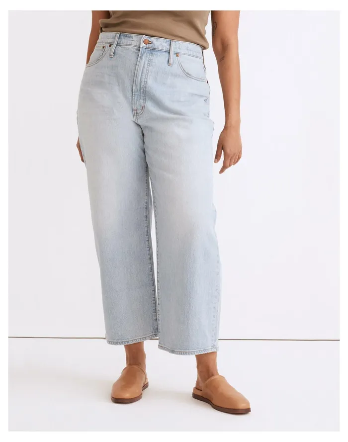 Women The Perfect Vintage Wide Leg Crop Jean In Edmunds Wash Edmunds Wash Madewell Jeans Women The Perfect Vintage Wide Leg Crop Jean In Edmunds Wash Edmunds Wash Madewell Jeans