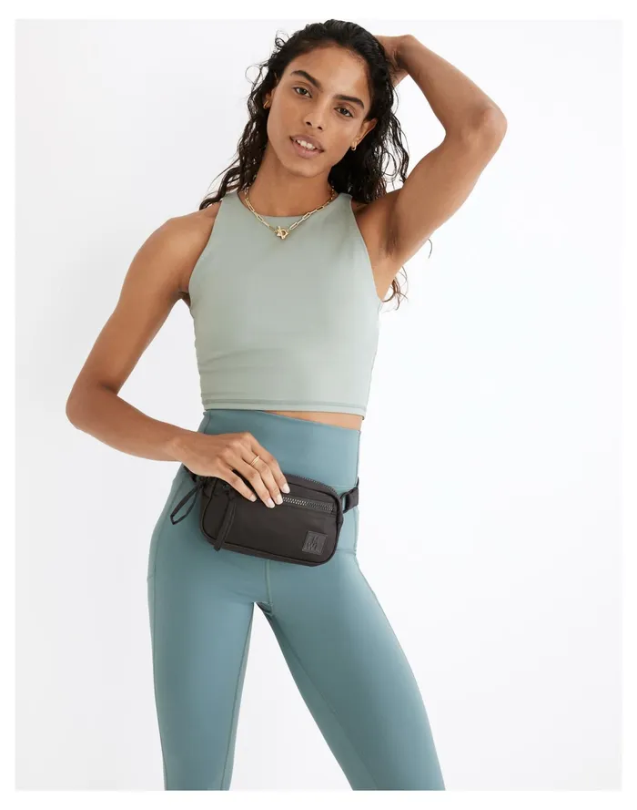 Women The Resourced Convertible Belt Bag Coal Madewell Luggage and Travel