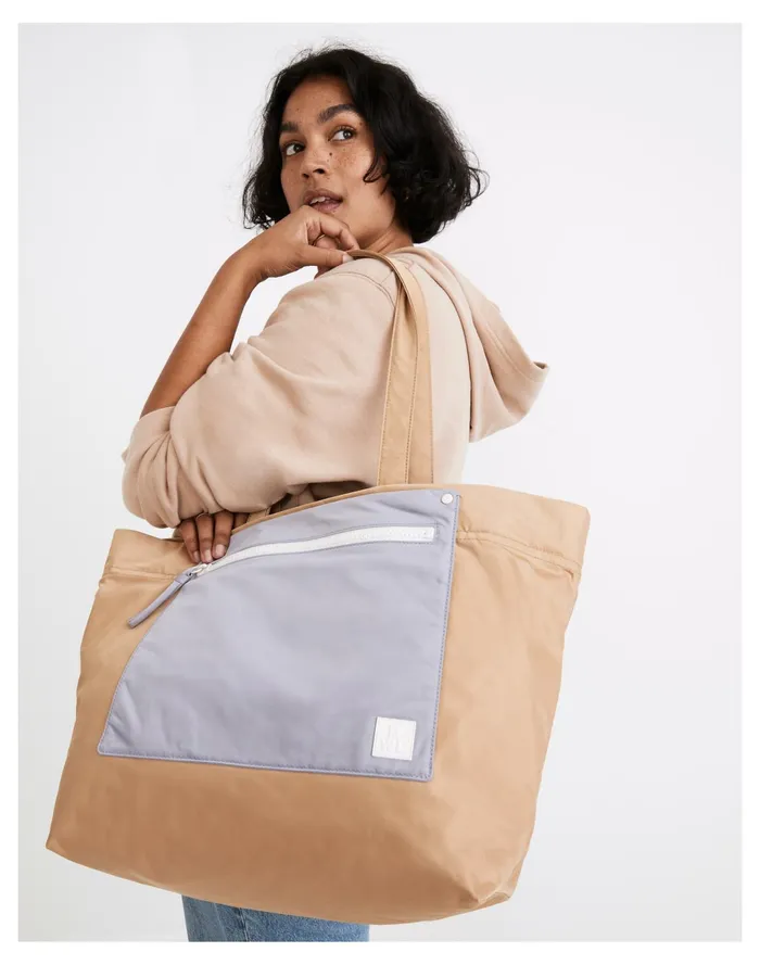 Women The Resourced Tote Bag Faded Earth Madewell Luggage and Travel