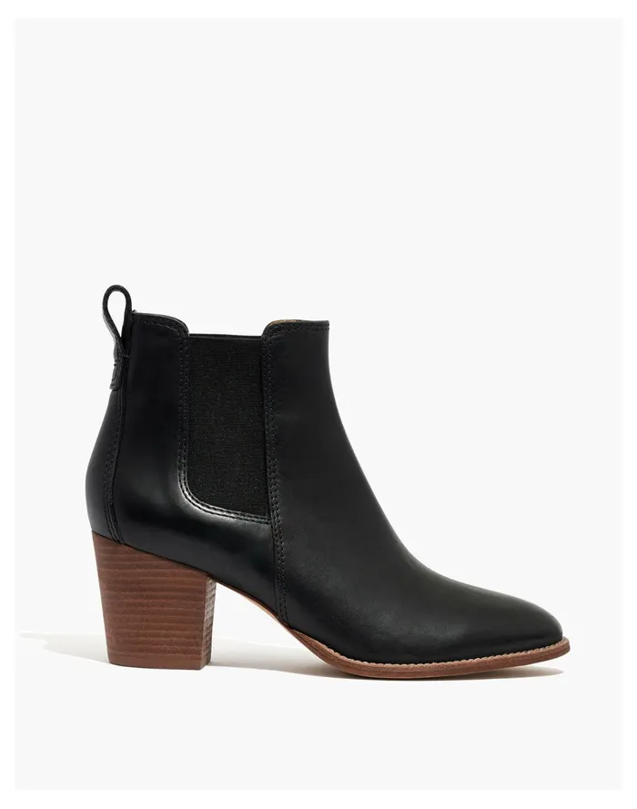 Women The Regan Boot True Black Madewell Boots Women The Regan Boot True Black Madewell Boots