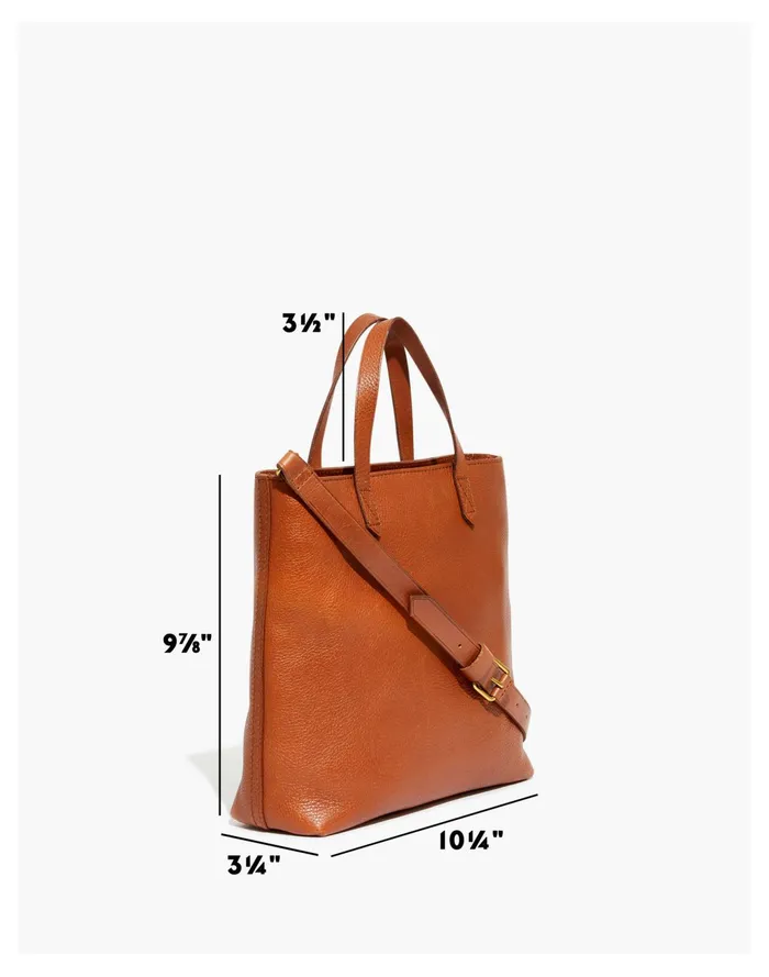 Women The Zip Top Transport Crossbody True Black Brown Madewell Bag Straps