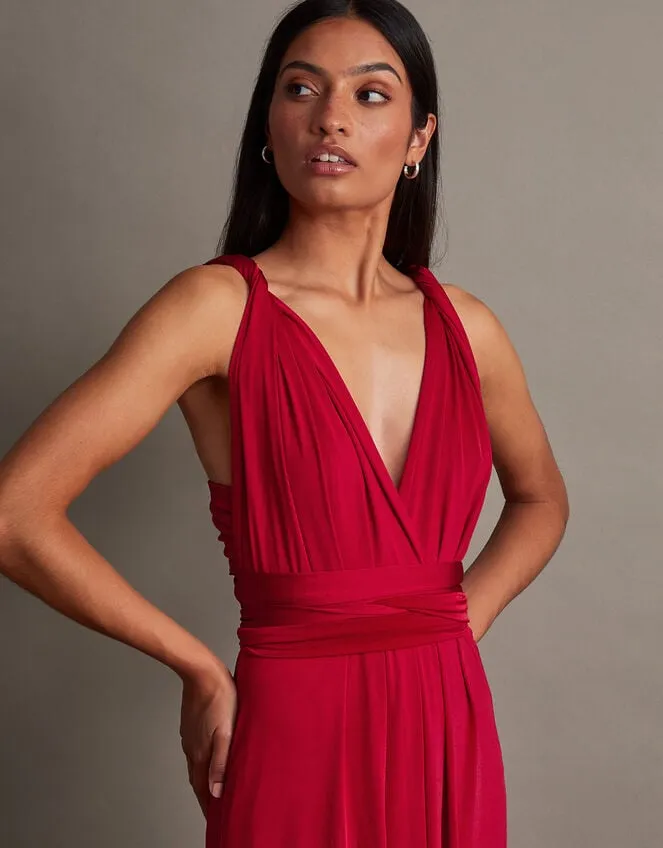 Women Thea Multiway Bridesmaid Dress Red Monsoon Occasionwear