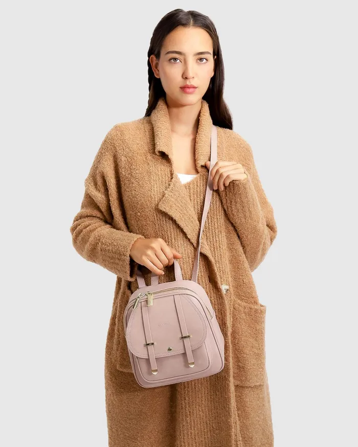 Women Tops Belle and Bloom Born To Run Sustainable Sweater Coat 8211 Light Camel
