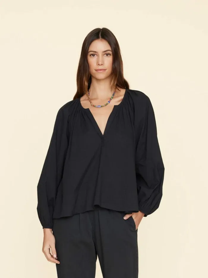 Women Tops Xirena Black Harris Top