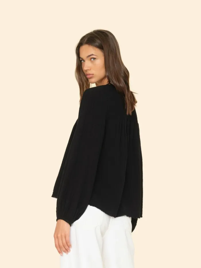 Women Tops Xirena Black Hortense Top