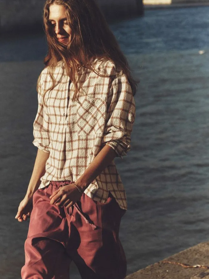 Women Tops Xirena Cream Clay Makenzie Top