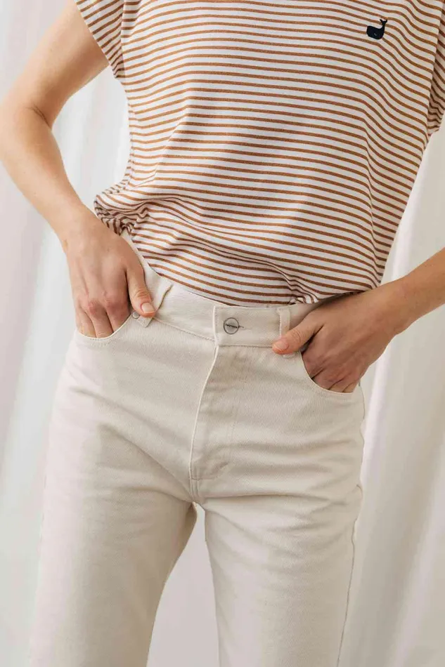 Women Tralee 8211 Ecru TWOTHIRDS Pants