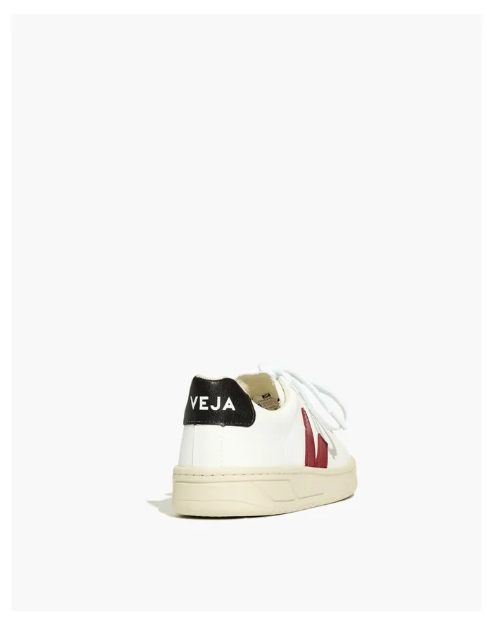 Women Veja Urca Sneakers White Marsala Black Madewell Sneakers