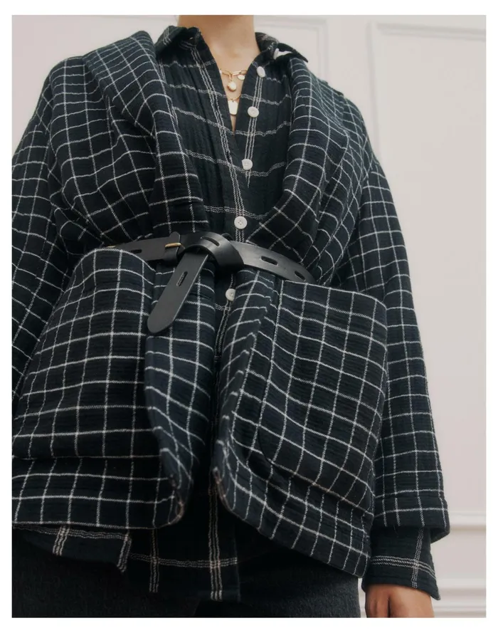 Women Waffleback Shaw Blazer In Windowpane True Black Madewell Jackets Women Waffleback Shaw Blazer In Windowpane True Black Madewell Jackets
