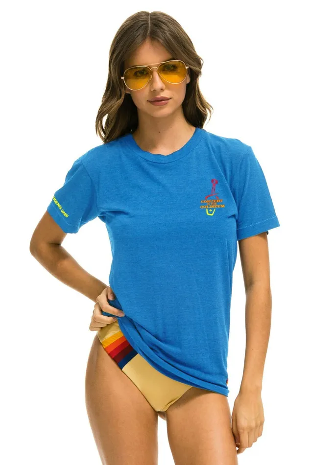 Women WM PHOENIX OPEN 2023 COLISEUM CONCERT TEE 8211 OCEAN Aviator Nation UnisexTees