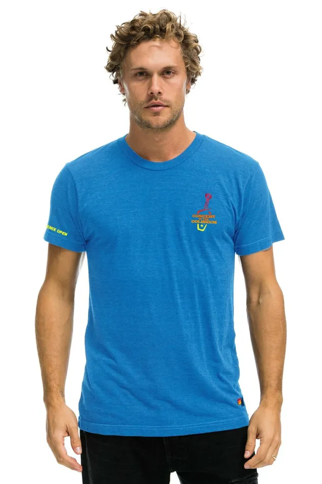 Women WM PHOENIX OPEN 2023 COLISEUM CONCERT TEE 8211 OCEAN Aviator Nation UnisexTees Women WM PHOENIX OPEN 2023 COLISEUM CONCERT TEE 8211 OCEAN Aviator Nation UnisexTees