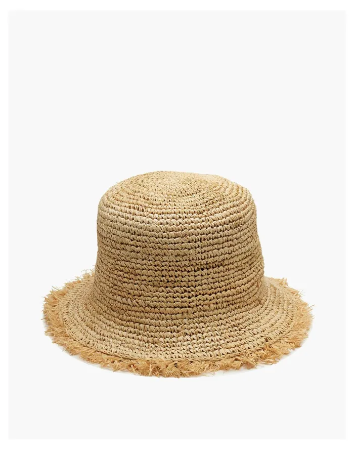 Women Wyeth Sabina Straw Hat Natural Madewell Hats