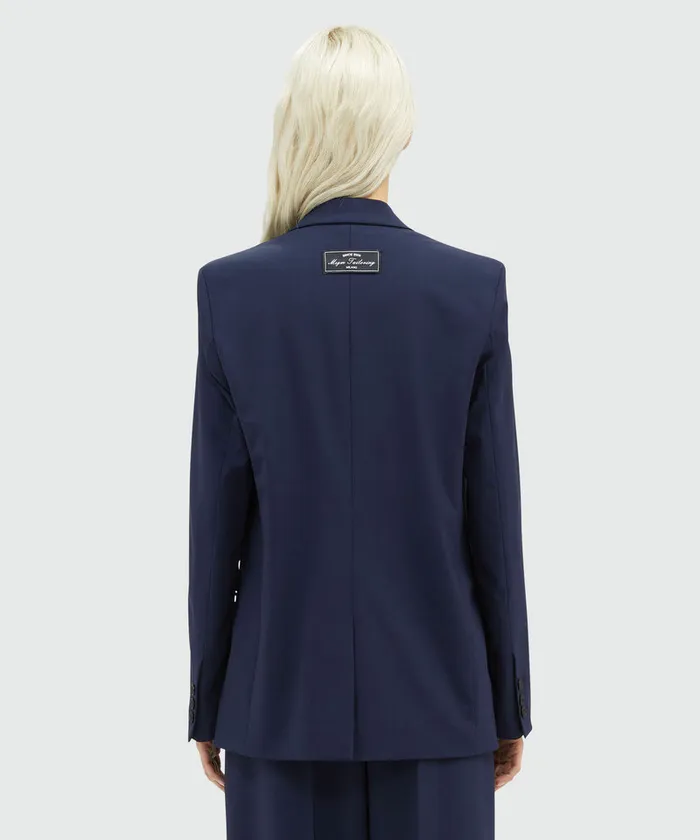 Wool Tailored Jacket Women MSGM Blazers