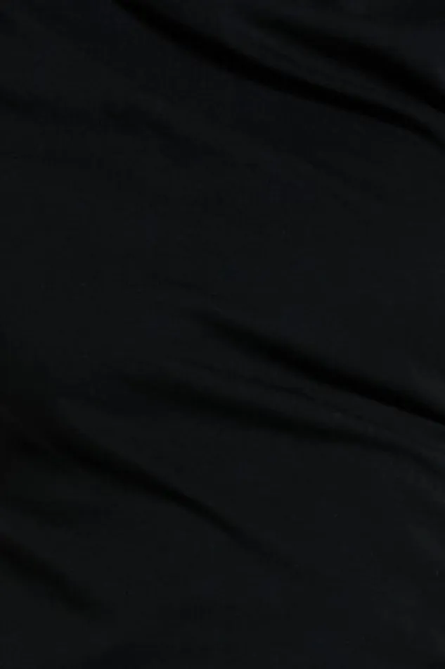 Zayna Midi Dress 8211 Jersey Short Sleeve Dress In Black Women Showpo Curve Clothes